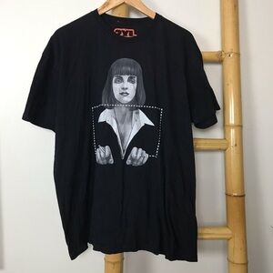 Busted tees T-shirt Pulp Fiction Mia Wallace don’t be a square 2XL
